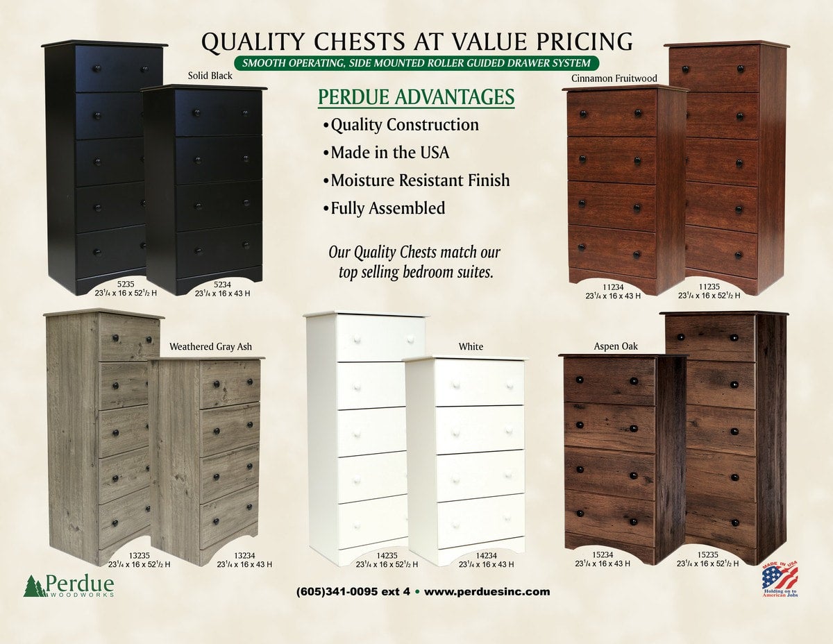 Perdue Chest Erie PA Fred's Furniture Co. & MATTRESS